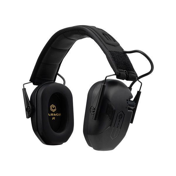 earmor - M300A Sport Shooting Electronic Hearing Protector schwarz, SNR = 29