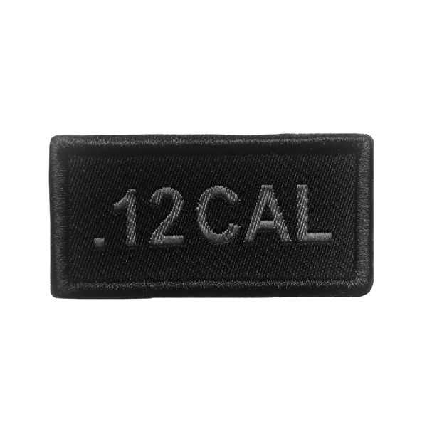 A10 Equipment - Patch Kaliber .12CAL (schwarz)