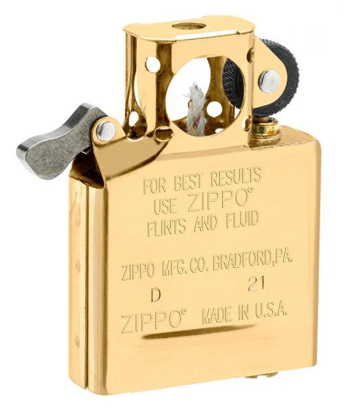 Zippo Feuerzeugeinsatz - Pipe Insert (vergoldet)