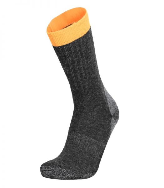 Meindl - MT Work Socken Alpaka Wolle anthrazit/orange