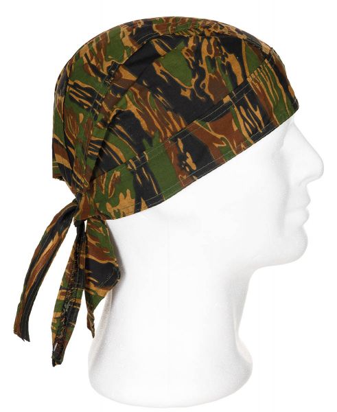 Headwrap, tiger stripe