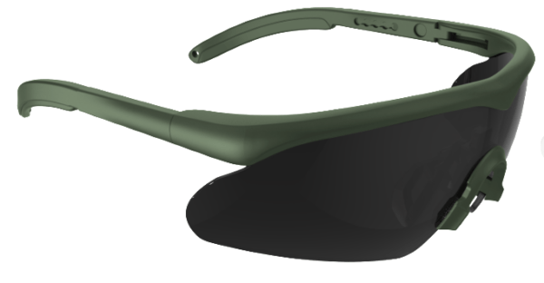 Swisseye Tactical - Brille Raptor Pro rubber green