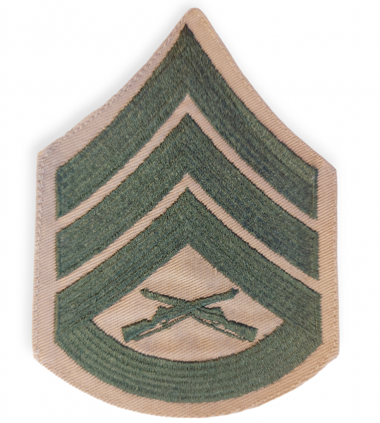 Stickabzeichen - US Marines Staff Sergeant