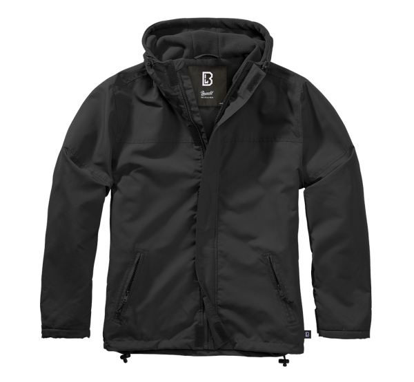 Brandit - Frontzip Windbreaker black