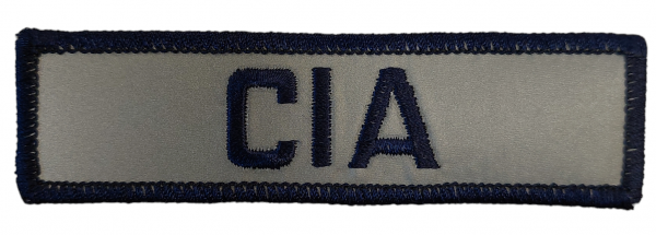 Stickabzeichen - CIA