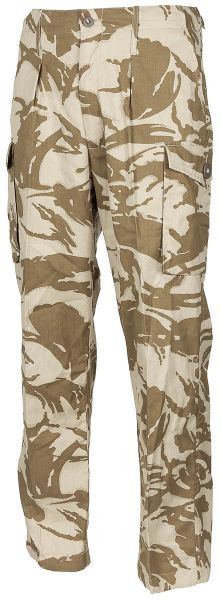 Brit. Feldhose, &quot;Tropical&quot;, DPM desert tarn, neuwertig