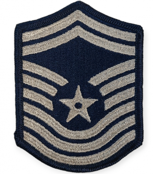 Stickabzeichen - USAF Chief Master Sergeant (ca. 10,0 x 7,4 cm)