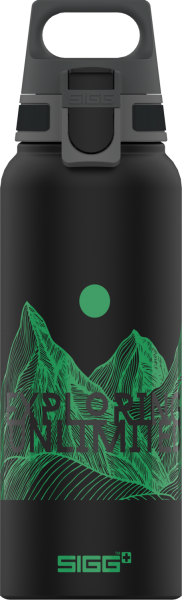SIGG - Trinkflasche WMB Pathfinder Black 1.0 L