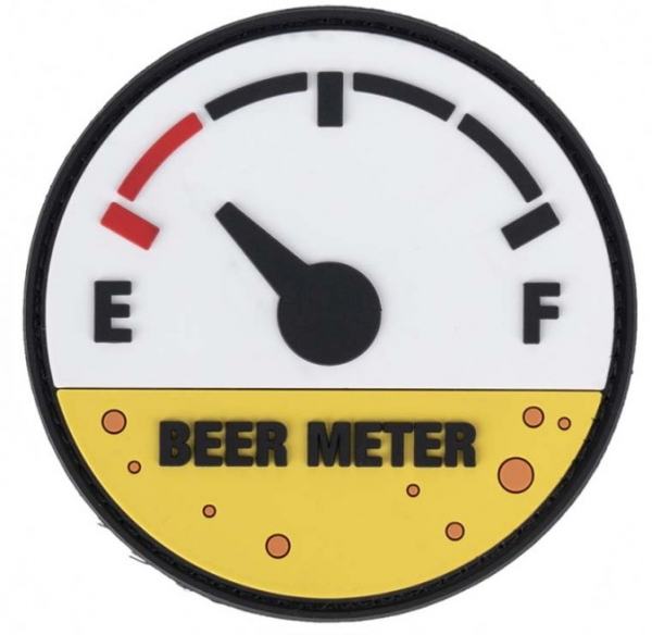 Klettabzeichen Beer Meter - gelb