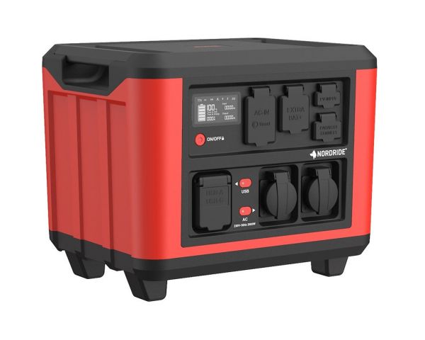 NORDRIDE - 7220 POWER-X 2000W Power Station (2000 Watt)