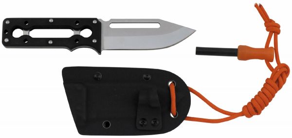 Messer, &quot;Outlive&quot;, G10-Griff, schwarz, Kydex-Scheide