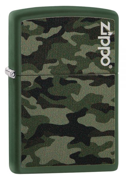 Zippo Feuerzeug - Camo and Zippo Design (woodland)
