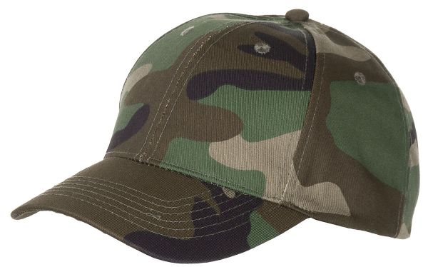 US Cap, woodland, grössenverstellbar