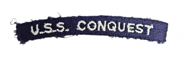 Stickabzeichen - U.S.S. Conquest