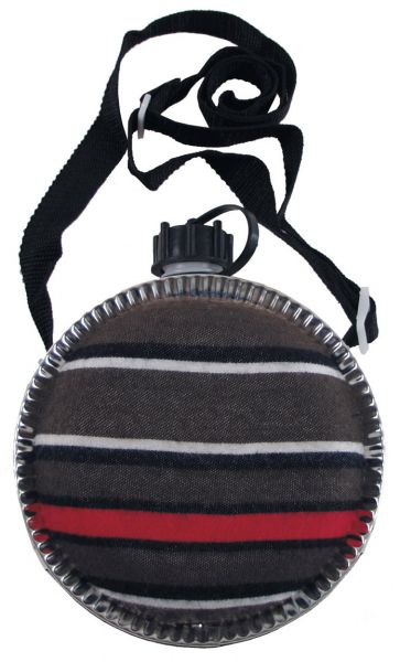 Feldflasche, &quot;Scout&quot;, rund, Stoffbezug, 1,75 l