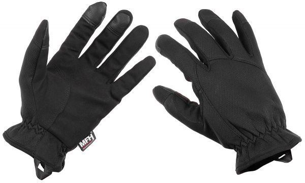 Fingerhandschuhe, schwarz, &quot;Lightweight&quot;