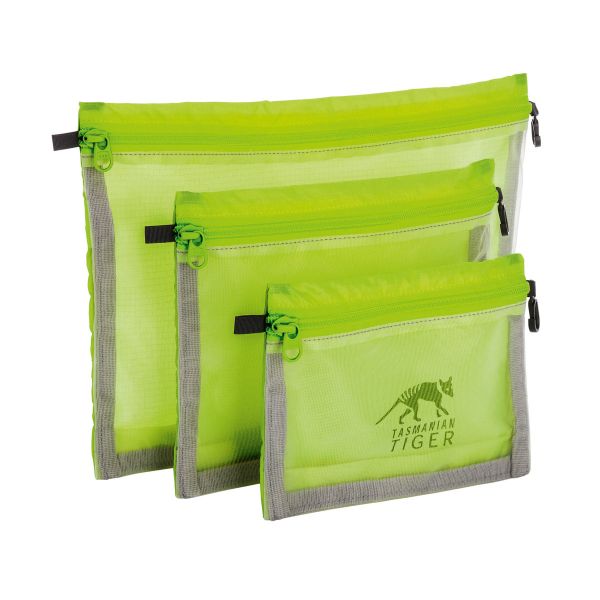Tasmanian Tiger - Netztaschen TT Mesh Pocket Set (safety yellow)