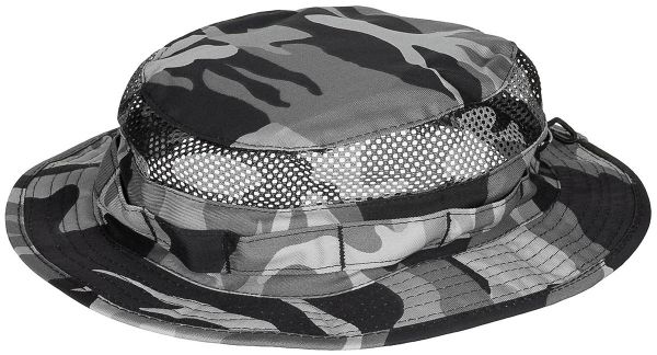 Buschhut, &quot;Mesh Boonie&quot;, grey camo