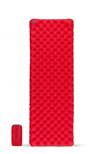 Sea to Summit - Isomatte Comfort Plus XT Insulated Air Rectangular Regular rot (R-Wert: 4.7)