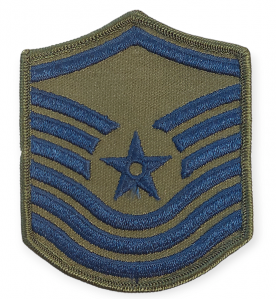 Stickabzeichen - USAF Senior Master Sergeant (ca. 9,0 x 7,4 cm)