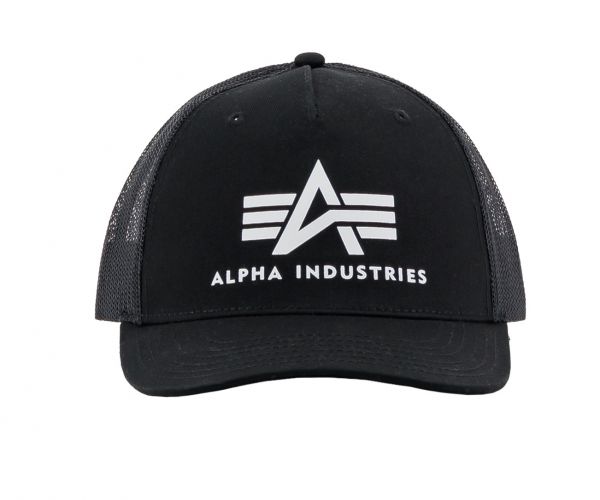 Alpha Industries - Basic Trucker Cap (black)