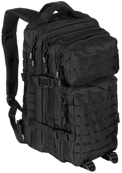 US Rucksack, Assault I, &quot;Basic&quot;, schwarz