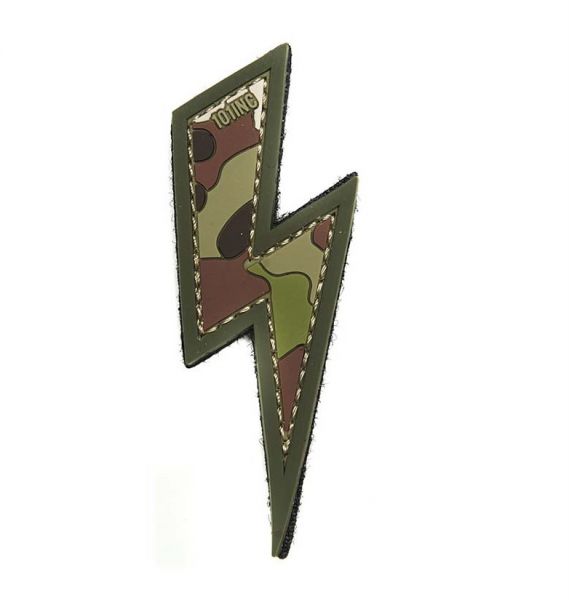 Klettabzeichen Lightning - flecktarn