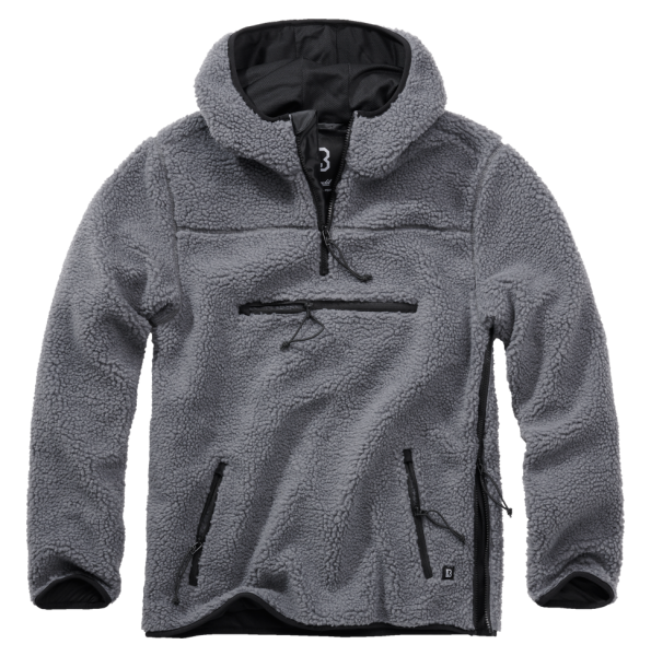 Brandit - Teddyfleece Worker Pullover anthracite