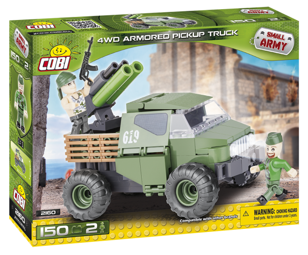 COBI SMALL ARMY - 4WD Armored Pickup Truck