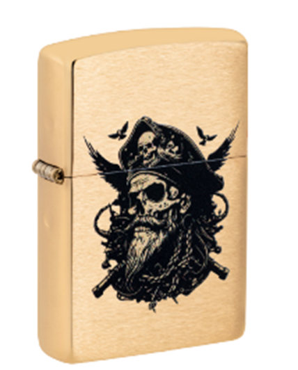 Zippo Feuerzeug - 204B Pirate Skull