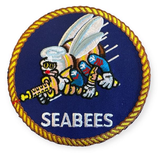 Stickabzeichen - Seabees