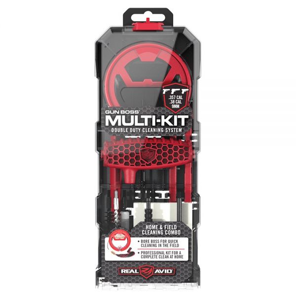 Real Avid - Multi-Kit 357CAL/38CAL/9MM (Reinigungsset)