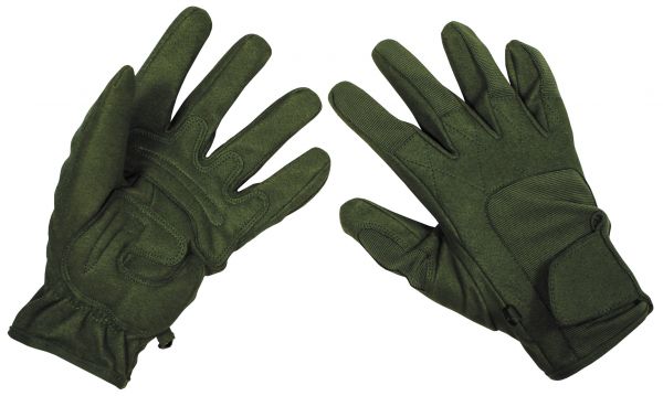 Fingerhandschuhe, &quot;Worker light&quot;, oliv