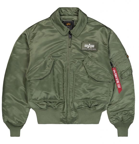 Alpha Industries - CWU 45 Heritage Bomberjacke (sage green)