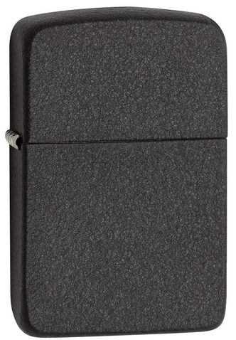 Zippo Feuerzeug - Replica Black Crackle (schwarz)