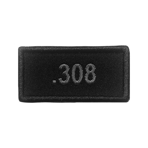 A10 Equipment - Patch Kaliber .308 (schwarz)