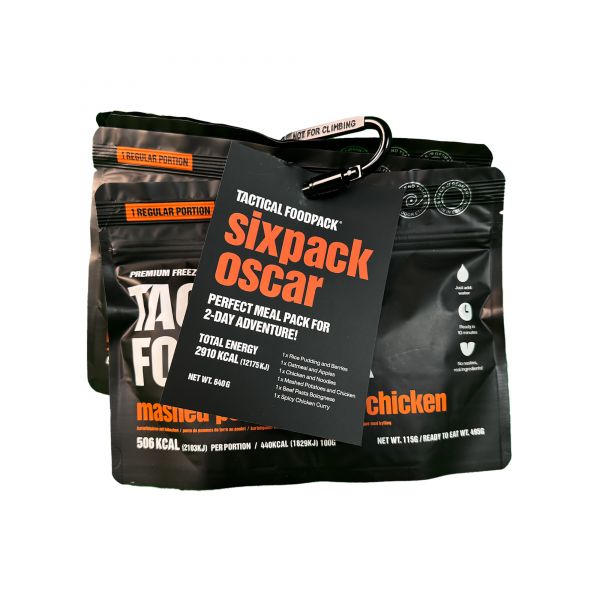 Tactical Foodpack - Sixpack Oscar (6 Mahlzeiten)
