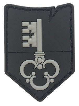 Klettabzeichen Obwalden Tactical - black