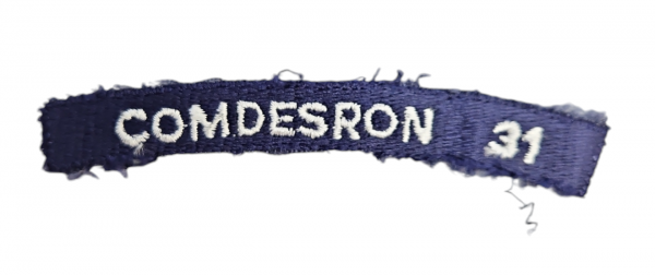 Stickabzeichen - Comdesron 31