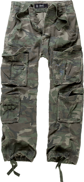 Brandit - Pure Vintage Pants woodland
