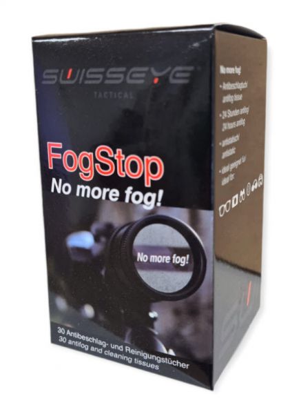 FogStop - Antibeschlag- & Reinigungstücher (30 Stück)