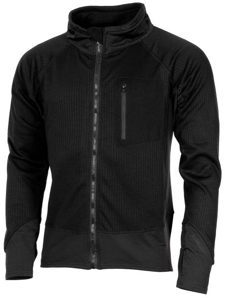 US Unterziehjacke, "Tactical", schwarz