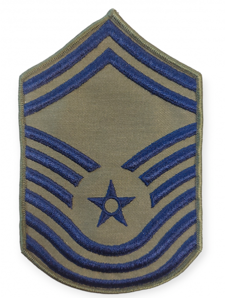 Stickabzeichen - USAF Chief Master Sergeant (ca. 15,8 x 9,8 cm)