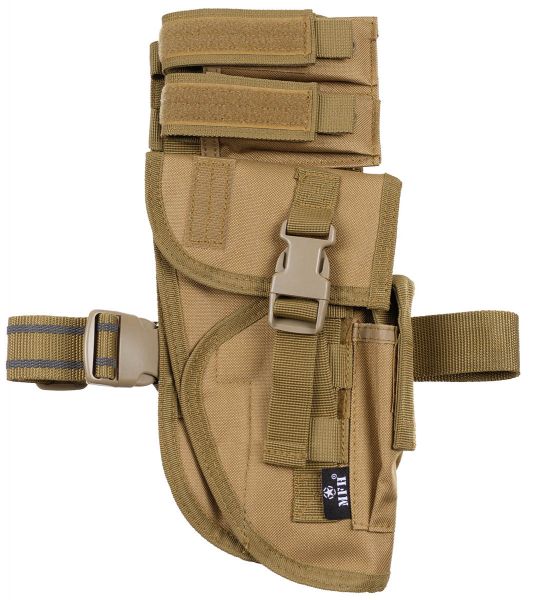 Pistolenbeinholster, coyote, &quot;Tactical&quot;, rechts