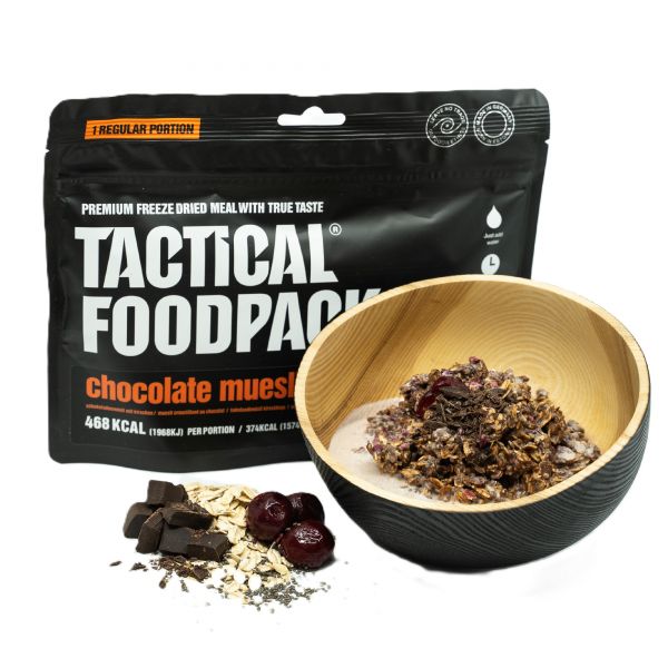 Tactical Foodpack - Chocolate Muesli with Cherries (Schokoladenmüsli mit Kirschen)