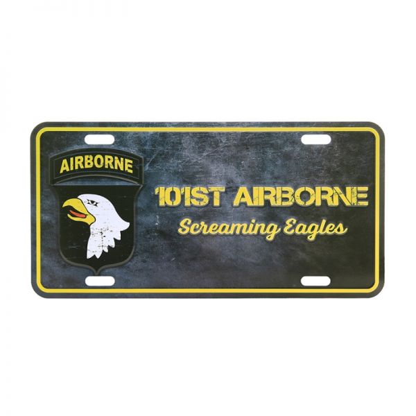 Nummernschild - 101st Airborne