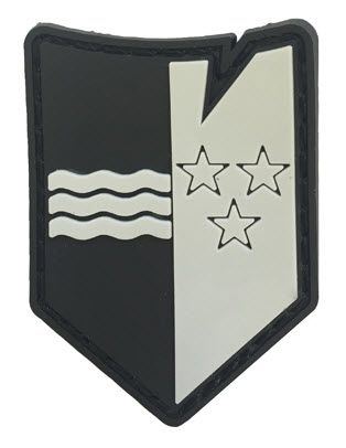 Klettabzeichen Aargau Tactical - black