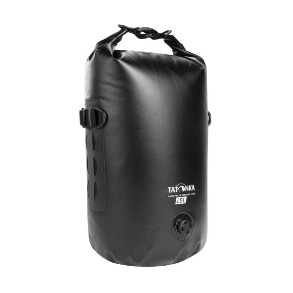 Tatonka - Packsack &quot;WP Stuffbag Valve&quot; black (15 Liter)