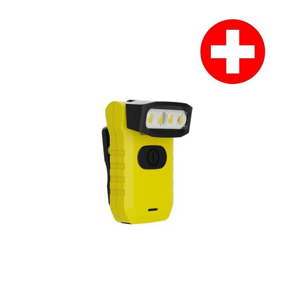 NORDRIDE - Taschenlampe 5072 Paramedic Light Signalgelb (10-300 Lumen)