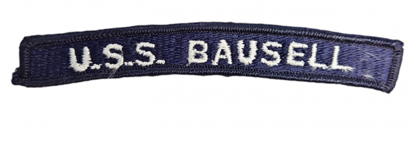Stickabzeichen - U.S.S. Bausell